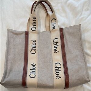 Chloe woody tote